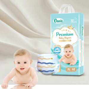 Nouvelles couches pour bébés tendance 2025, produits d'hygiène en anglais, couches pour bébés ultra-fines, SAP 3D, prévention des fuites, 3s super sèches - Product Image 3