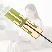 48*14mm 5dBi Double Bandes 2.4GHz WIFI PCB Antenne 2.4G 5.8G 2400-2500MHz 4900-5900MHz avec Connecteur UFL Wifi 24ghz Pcb Antenne