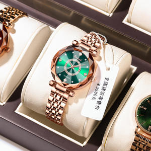 <span class=keywords><strong>Reloj</strong></span> Suxuan Binbond N106 Sales Starry para <span class=keywords><strong>mujer</strong></span>, Cara de diamante, cristal multiangular, acero inoxidable, cuarzo, <span class=keywords><strong>reloj</strong></span> resistente al agua para - Product Image 3