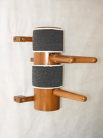 Mannequin en bois de Wing Chun pour l'intégration sensorielle, équipement d'entraînement de Kung Fu mural avec coussinets de frappe, bois durable