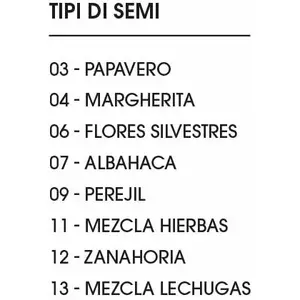 Carte de visite en forme de grain de semence, merchandising durable - Product Image 2