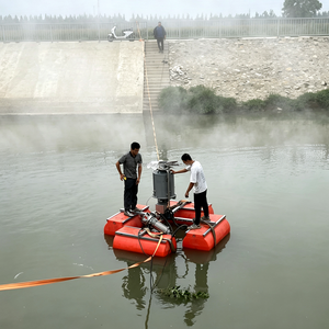 Evaporador Flotante Temporal para Estanques de Construcción, para la Recolección de Agua de Lluvia y la Reducción del Volumen de Aguas Residuales - Product Image 3