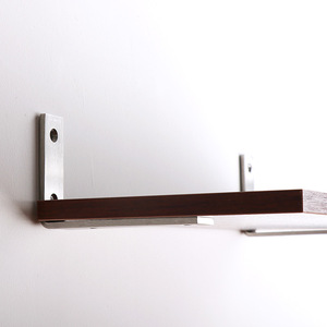 JINNATE Stainless Steel L-Shaped Bracket 125x84x25x5mm Black Wall Shelf Support Durable Corner Bracket - Product Image 4