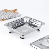 Super Promo : Réchaud Buffet Professionnel en Acier Inoxydable pour Service Alimentaire et Hot Pot de Restaurant