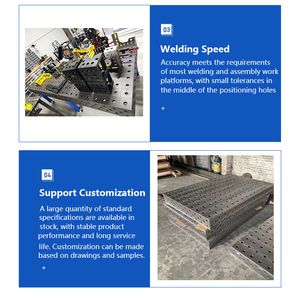 Lasgelijkheid Leverancier Groothandel Hoge Kwaliteit Duurzame Flexibele 3d Lastafel Aanpassen Lasplatform Tools - Product Image 6