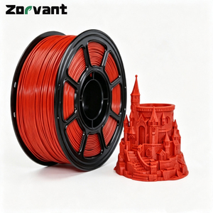Filamento PLA Rojo Mármol de 1.75mm, Filamento para Impresora 3D con Textura de Piedra, Material PLA para Impresión 3D FDM, Adornos, Manualidades, Figuras - Product Image 1