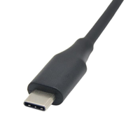 Câble de montage sur panneau USB 3.1 Type-C mâle à femelle avec rallonge à vis Câble de chargement de données isolé PVC/Nylon/PTFE