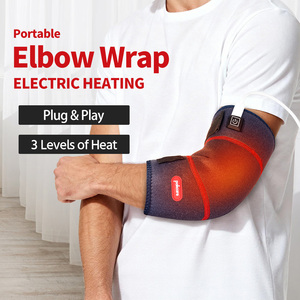 Bungkus siku pemanas listrik portabel, dengan 3 level panas & mati otomatis, bertenaga USB 10W untuk menghilangkan rasa sakit kantor rumah - Product Image 3
