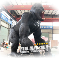 Gorille animatronique réaliste de taille réelle de 7 mètres de haut, King Kong, à vendre