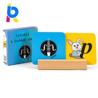 Cartes à collectionner holographiques anime personnalisées OEM, cartes de jeu en papier imprimées avec logo personnalisé, emballées en boîte