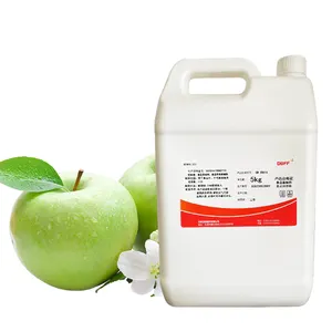 Saveur de jus de Fruit, saveur de pomme verte et aigre en poudre pour les aliments et les boissons