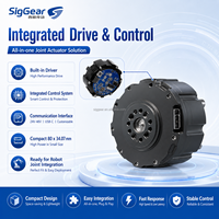 SigGear 80mm BLDC Planetengetriebemotor 328W 24-48V 6Nm 310RPM Roboter-Gelenkantrieb für Vierbeiniger Roboterhund