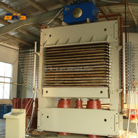 Machine de presse à chaud neuve et d'occasion à 10 ouvertures pour usine de contreplaqué