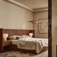 Luminaire suspendu en laiton de style moderne du milieu du siècle, lampe de plafond vintage en forme de dôme, lustre rétro en laiton pour îlot de cuisine et salle à manger