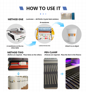 Nueva Impresora de Inyección de Tinta UV LED de Cama Plana Fácil de Usar para Negocios de Impresión de Etiquetas con Cabezal de Impresión XP600, Totalmente Automática y Portátil - Product Image 2