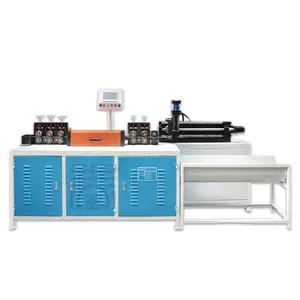 2024 Hot Selling Steel Coil Straightening and Cutting Machine Steel Wire Metal Wire Straightening and Cutting Machine