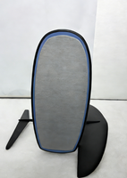 Planche de surf à foil en fibre de carbone EPS, moulée, portable et pliable pour une rigidité et une glisse supérieures
