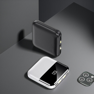 2022 hot-bán <span class=keywords><strong>mini</strong></span> 10000mAh ngân hàng điện cầm tay LED hiển thị siêu mỏng kép USB 5 Wát đầu ra nhanh chóng sạc cao điện thoại di động - Product Image 3