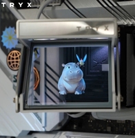 Refroidisseur liquide TRYX HOLO 360ARGB avec effets visuels holographiques ARGB, application pour boîtier d'ordinateur 4 broches