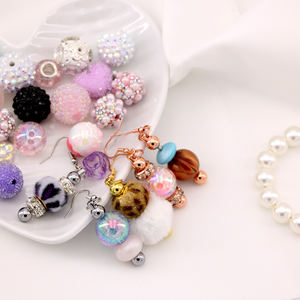 Pendientes Personalizados de Metal con Cuentas DIY, Barra en Blanco para Agregar Gemas, Joyas, Cuentas de Cuarzo, Dijes, Novedad, Estilo <span class=keywords><strong>INS</strong></span>, Pendientes con Cuentas - Product Image 3