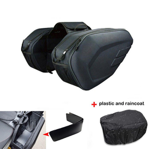 Sacoches de <span class=keywords><strong>moto</strong></span> imperméables haute visibilité, sac arrière avec bandes réfléchissantes pour la sécurité - Product Image 5