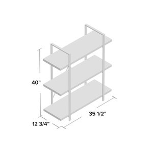 Estantería de exhibición de 5 niveles, estantería de <span class=keywords><strong>Boutique</strong></span>, librería, libro, tablero de partículas de madera, librería - Product Image 4