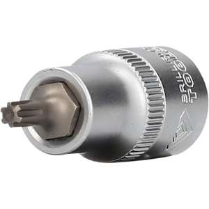 BRILLIANT TOOLS - BT022720 1/2 ''RIBE bit socket, 55 mm de largo-EAN 4042146777237 HAND SOCKETS 1/2" - Product Image 1