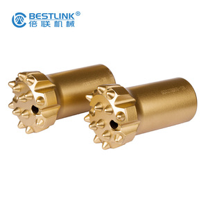 Đầu búa khoan chủ đề nút <span class=keywords><strong>bit</strong></span> cho lỗ khoan đá cứng - Product Image 4