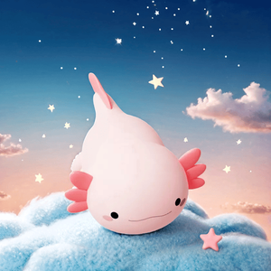 <span class=keywords><strong>Venta</strong></span> directa Proveedor dorado Animales Luz nocturna Little Axolotl Lámpara LED Lindo dormitorio de bebé LED Luz nocturna de silicona para niños - Product Image 5