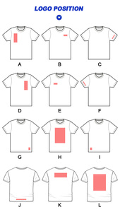 تي شيرت مخصص سريع الجفاف للرجال زي عمل قطني جيد التهوية بنمط طباعة شعار مطرز - Product Image 6