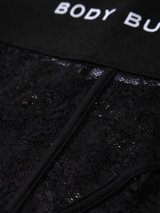 Оптовая продажа, дышащие трусы-боксеры с антибликовым блеском, подтягивающие бедра, кружевные трусики до середины талии, дышащие шорты для мальчиков - Product Image 6