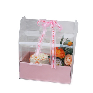 Super Popular Online Celebrity Flower Cake Package Box