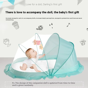 <span class=keywords><strong>2025</strong></span> Phong Cách Mới Xách Tay Có Thể Gập Lại Giường Bé Lưới Muỗi Sơ Sinh Bóng Cho Mùa Hè Gấp Thiết Kế - Product Image 2