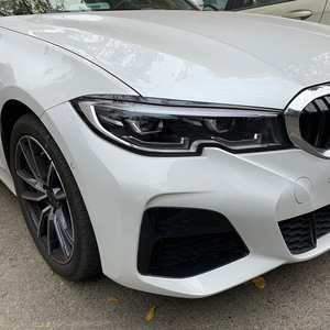Autocollant pour phares de BMW Série 3 G20, texture carbone noir piano, ABS, pour 320i 325i 330i 2019+ - Product Image 3