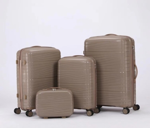 Nouveau Style PP <span class=keywords><strong>Valises</strong></span> Haute Qualité Bagages <span class=keywords><strong>Lots</strong></span> Expéditions Bagages Avec 4 Spinner Roues À 360 Degrés - Product Image 3
