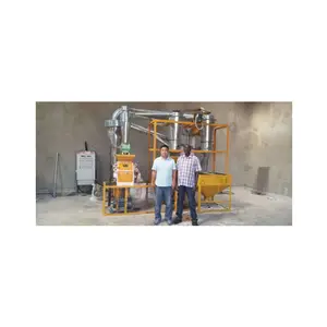 Small Scale Domestic Corn Flour Mill Machine Plant