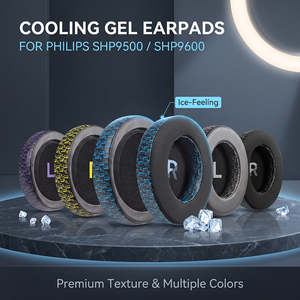 Almohadillas de Repuesto para Auriculares <span class=keywords><strong>Philips</strong></span> SHIP9500 - Orejeras de Alta Fidelidad con Disipación de Calor y Tela Refrigerante - Product Image 1