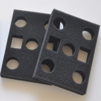 Coussinets d'emballage en mousse EVA noire écologique, absorbant les chocs, personnalisés, directement de l'usine