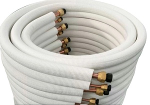 Tuyau en cuivre isolé en <span class=keywords><strong>mousse</strong></span> PE anti-corrosion, étanche, pour l'installation de climatiseurs HVAC - Product Image 2