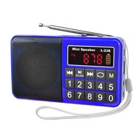 Lecteur de musique MP3 miniature portable vintage rétro LCJ L-238 pas cher avec écouteurs et sortie AUX