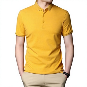 High Quality Printed 100% Cotton Anti-Wrinkle Ruffle Design Smart Casual Long Sleeve for <b>Shirt</b> Rugby for Style Men's <b>polo</b> <b>shirt</b> - Product Image 3