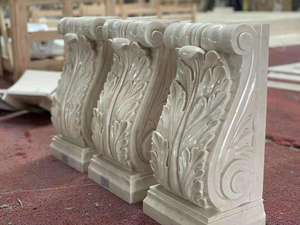 चीन ने विला अपार्टमेंट के इनडोर नक्काशी के लिए आधुनिक वाटरप्रूफ बुद्ध पुष्प डिजाइन प्राकृतिक संगमरमर के ब्लॉक बनाए - Product Image 6