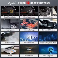 Escáner Universal EOBD OBD2 VR800 mejorado, lector de código de error, comprobar la luz del motor, herramienta de escaneo de diagnóstico CAN de auto-OBD-II