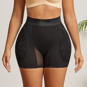 Venta al por mayor Plump entrepierna aumento entrepierna tonificación malla de encaje Leggings Control de barriga cintura alta vientre succión Butt Lift Pants - Product Image 5