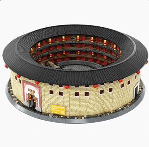 Juego de Bloques de Construcción Creativos para Armar un Estadio, Regalo para Aficionados al Fútbol - Product Image 1