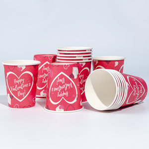 <strong>Customized</strong> Personalised Beverage Drink Mineral Water Yogurt Single Wall Food Grade PE Coated Disposable <strong>Paper</strong> Coffee <strong>Cup</strong> - Product Image 5