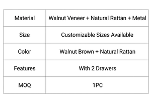 Armoire de chevet moderne et compacte pour gagner de la place |   Commode de nuit compacte avec tiroir de rangement pour studio, dortoir ou chambre à coucher - Product Image 3