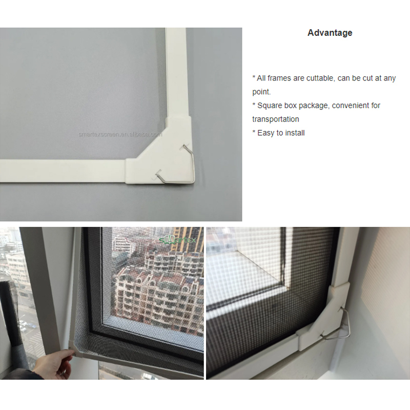 Diy Magnetic Window Mosquito Net Full Frame Loop Magnetic Window Screen Insect Screen for Window · image 3