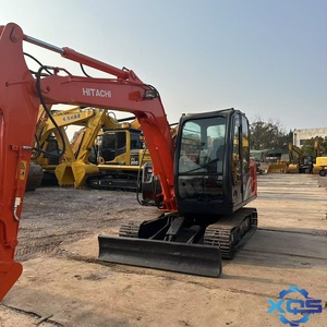 Multi Japan 6 Ton Hydraulic <b>Tracked</b> Used Hitachi ZX60 Mini Excavator ZAXIS60 with Isuzu Engine Gears <b>Pumps</b> & Bearings - Product Image 3
