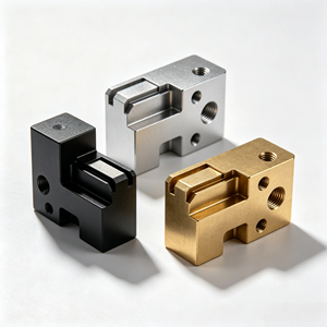 Bloque de Posicionamiento de Aluminio Anodizado Multicolor, Mecanizado CNC por Electroerosión por Hilo, Accesorio de Automatización de Precisión Personalizado - Product Image 2